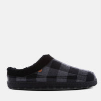 Lamo Men's Julian Clog Ii Slipper in charcoal plaid - men's loafer