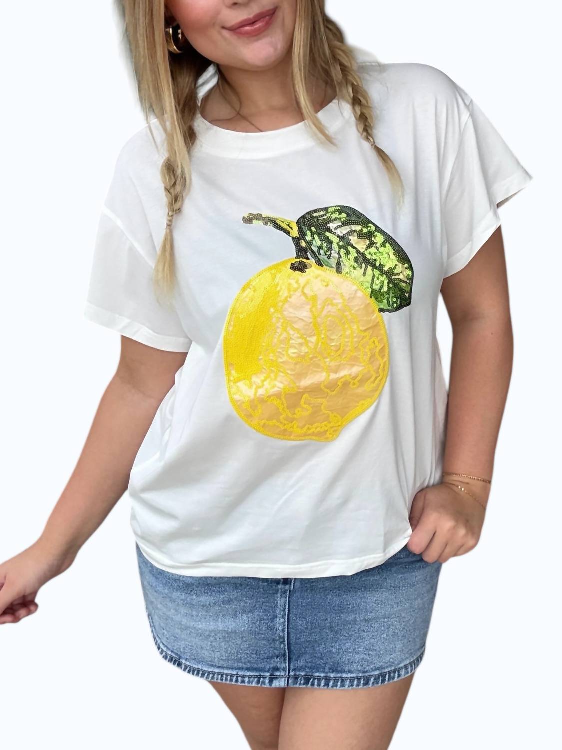 Queen Of Sparkles - Lemon Tee