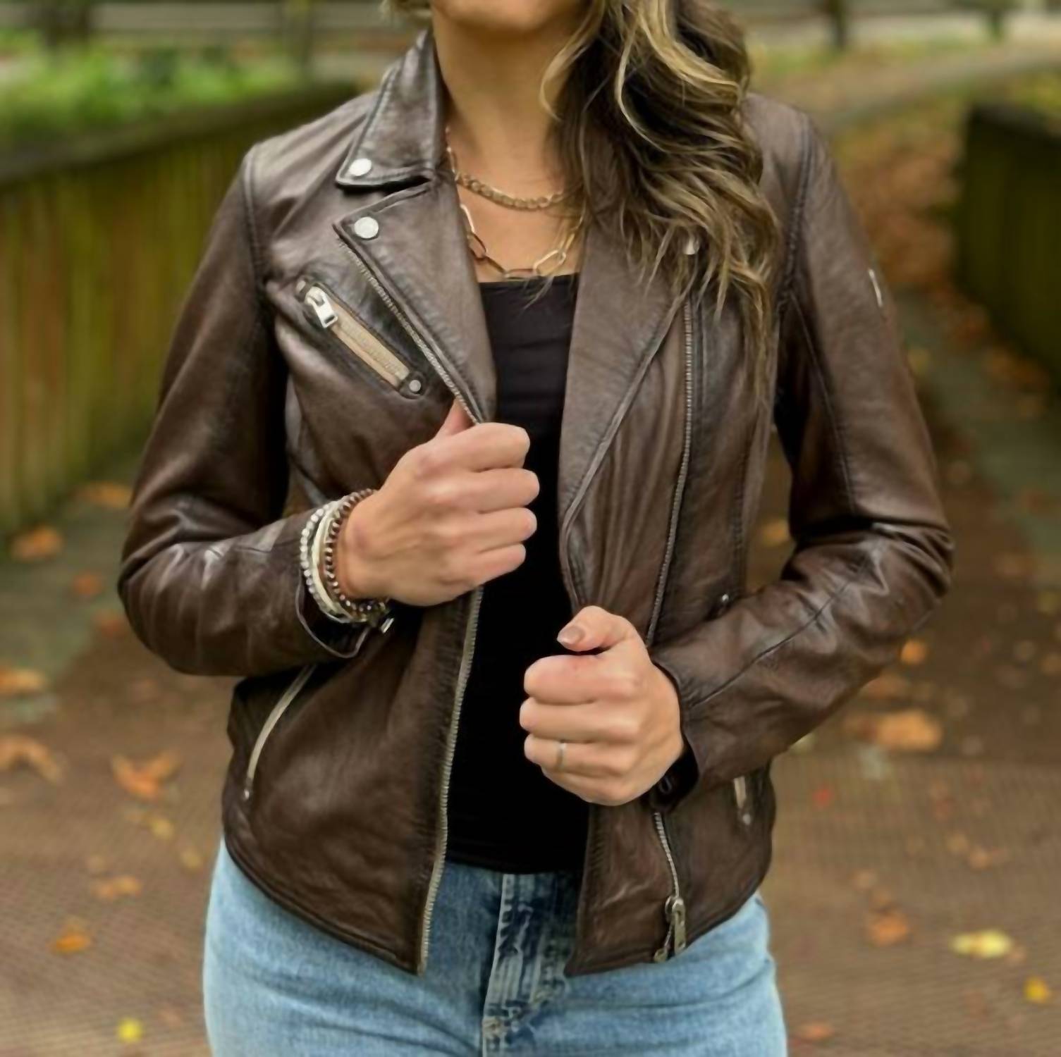 Mauritius - Maysie Leather Jacket