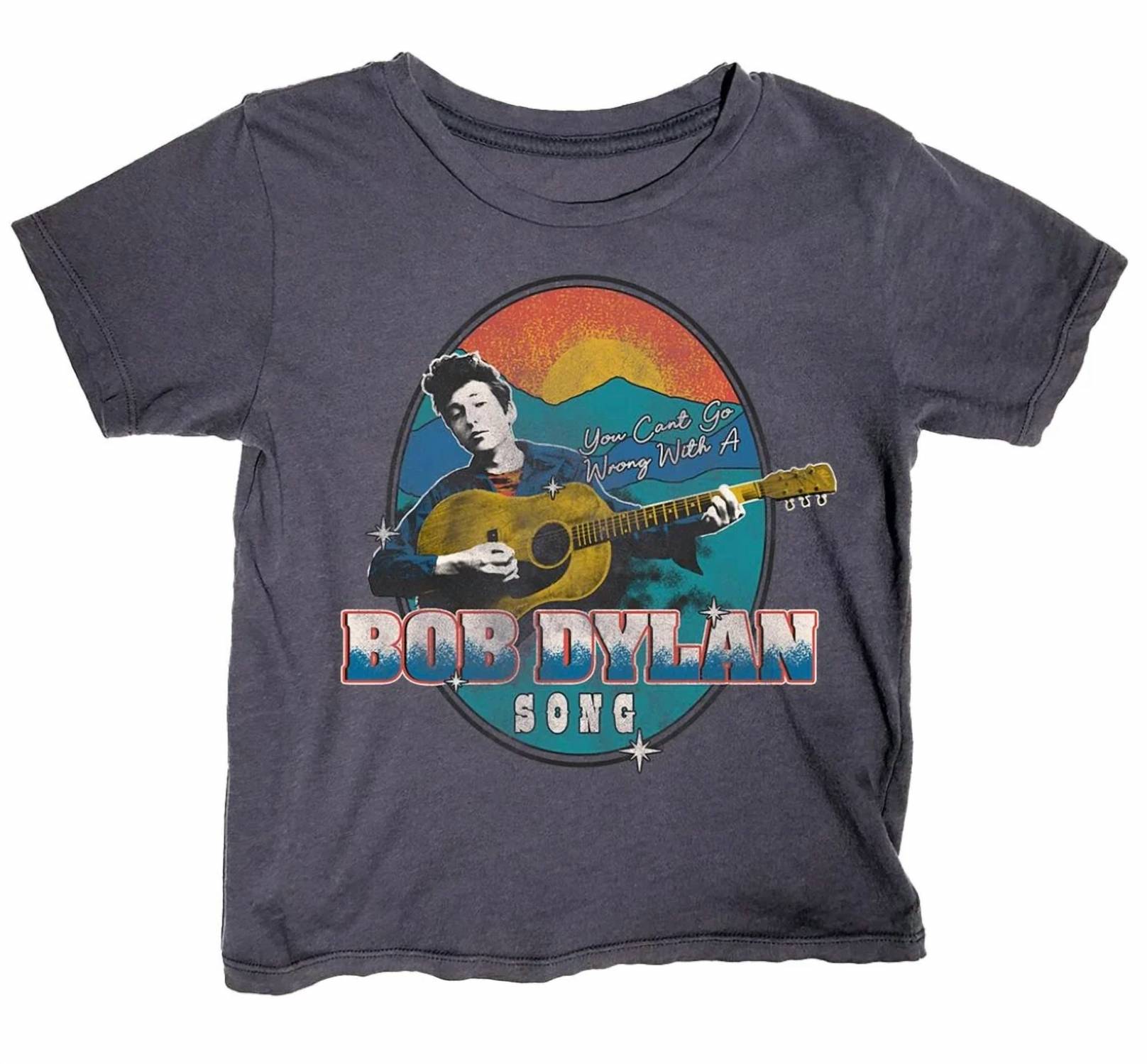 Rowdy Sprout - Kid's Bob Dylan Short Sleeve Tee