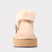 Lamo Women's Amari Suede Platform Boot in sand - women's shoe - view 4