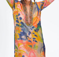 Bella Tu - Elise 3/4 Sleeve Caftan Dress