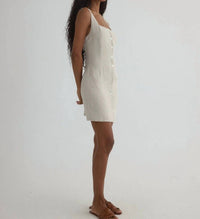 Bella Dahl - Square Neck Button Front Mini Dress