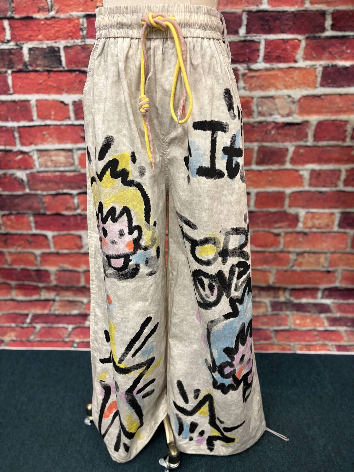 Terra - Abstract Art Utility Pant