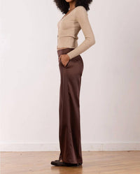 Avenue Montaigne - Carla Liquid Satin Pants