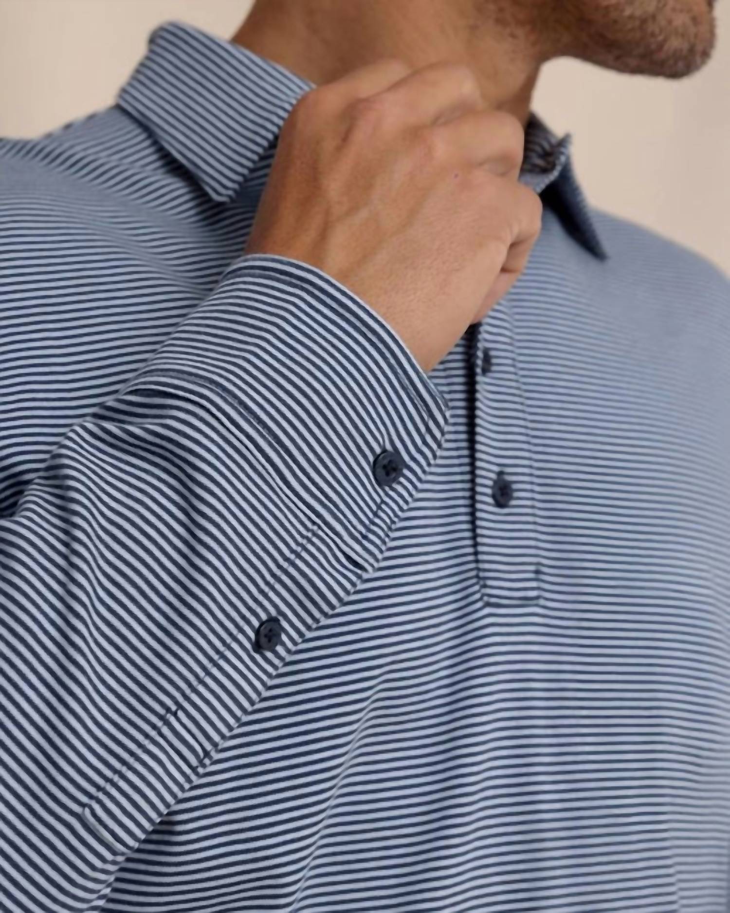 Southern Tide - Sandy Cay Long Sleeve Knit Polo