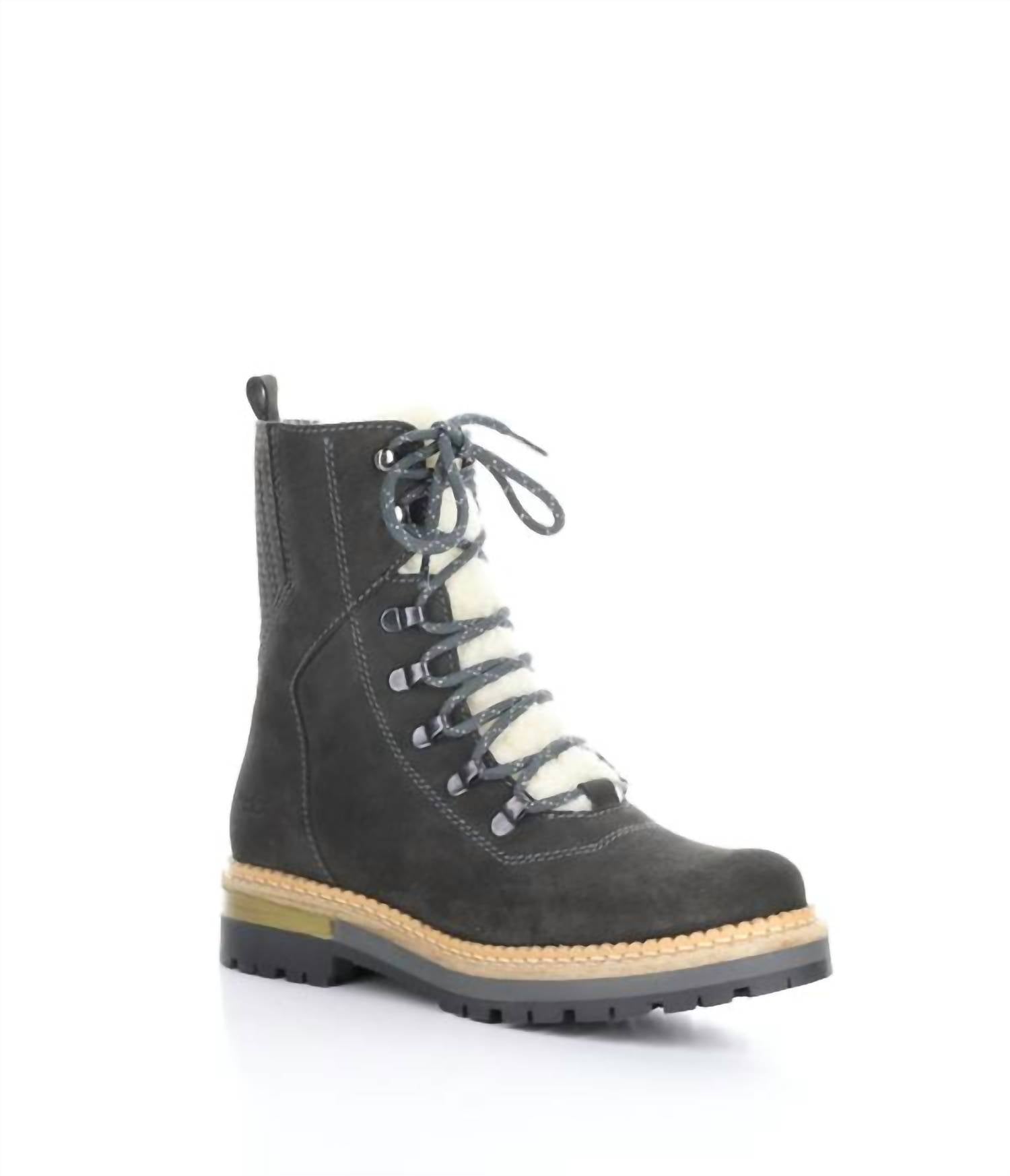 Bos. & Co. - Women Ada Round Toe Suede Boots