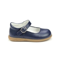 L'Amour - Girl's Chloe Scalloped Mary Jane Shoes - Toddler