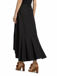 Ulla Johnson - Sabina Ruffled Cotton-blend Midi Skirt
