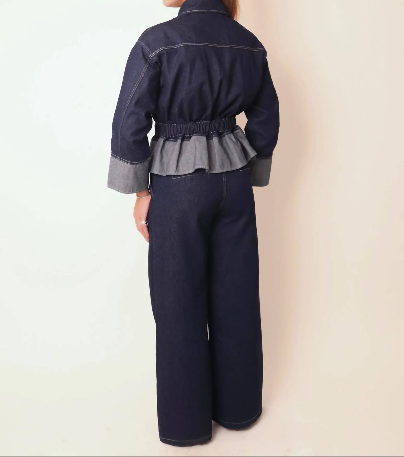 Gracia - Wide Leg Cotton Pant