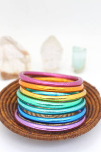 Woman Shops World - Women's Thai Buddhist Temple Mantra Bangle