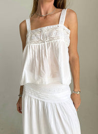Ciao Lucia - Euri Embroidered Cotton Top