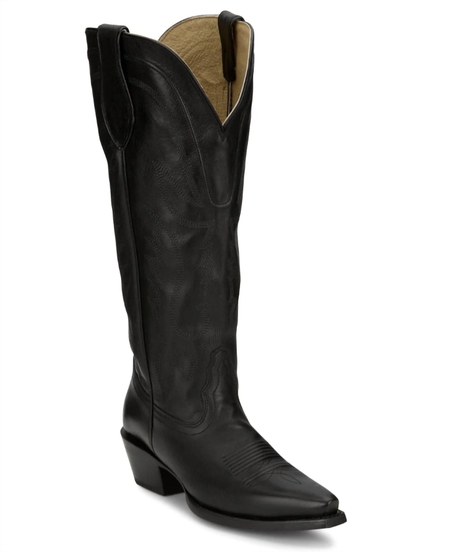 Tony Lama - Women's Jess 15" Goat Western Boots