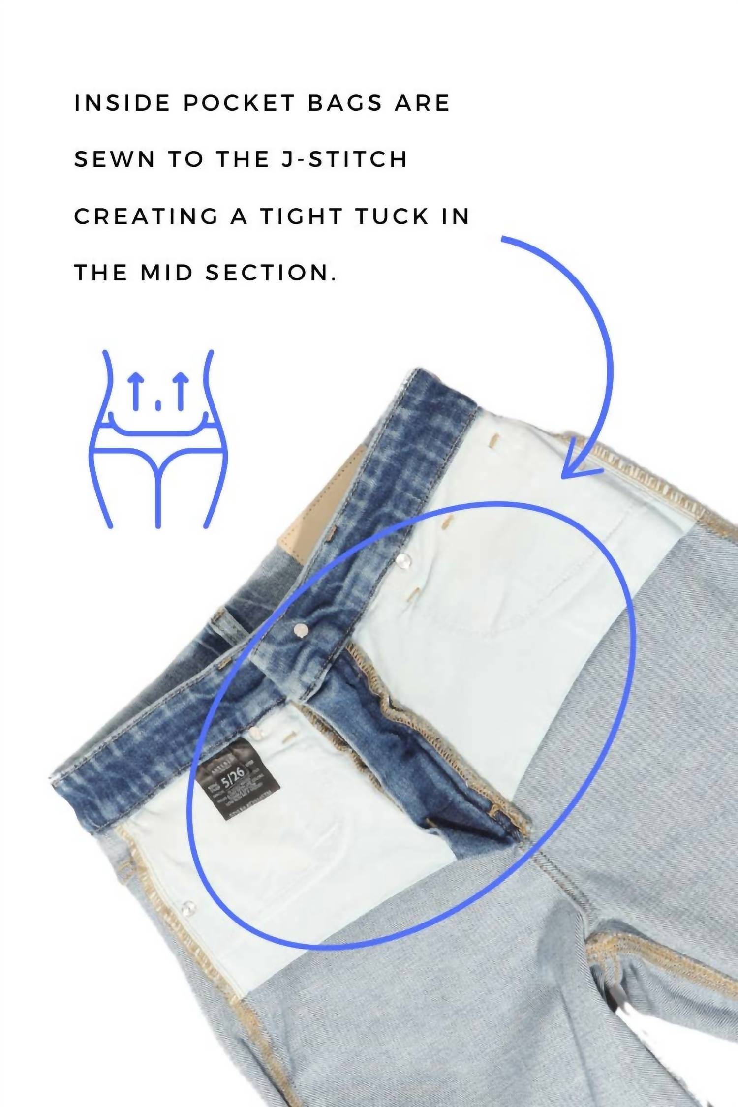 Artemis Vintage - Western Tummy Control Bootcut Jeans
