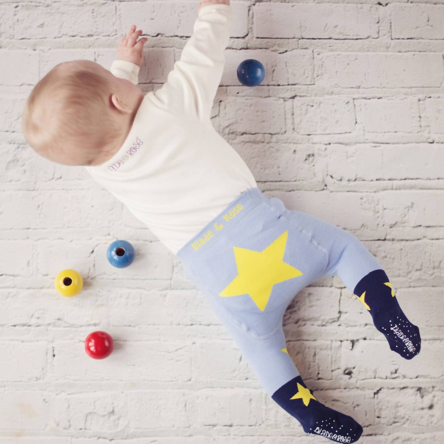 Blade And Rose - Baby Boys Tights With Stars