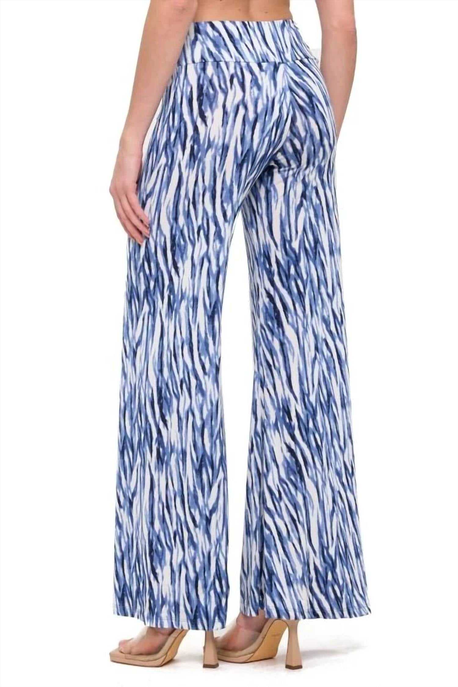 Ariella - Women's Tiger Palazzo Pant