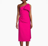 Sachin & Babi - Miranda One-shoulder Sash Midi Dress