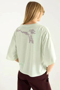 Cotelac - Heart Strings Printed T-shirt