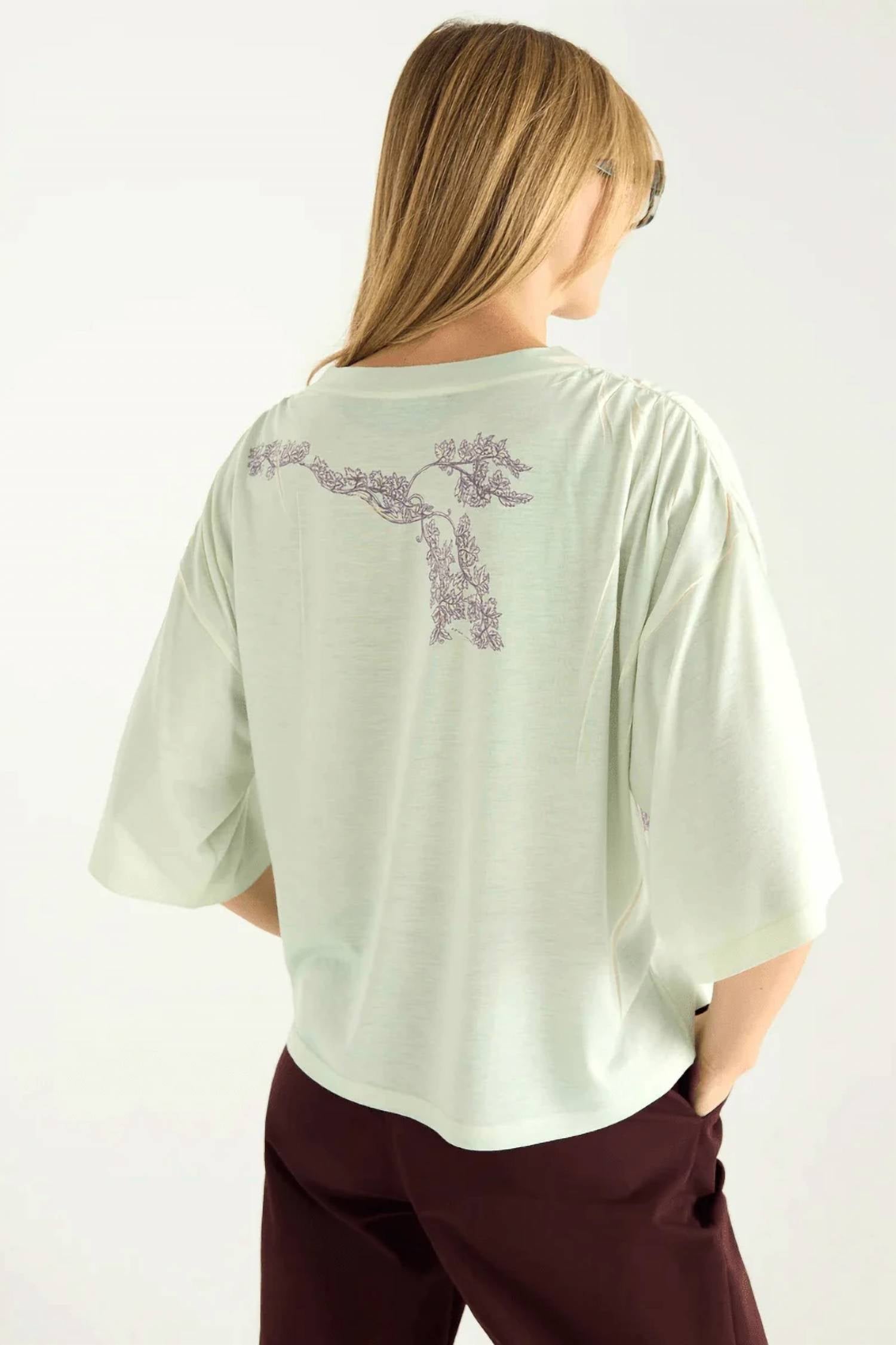 Cotelac - Heart Strings Printed T-shirt