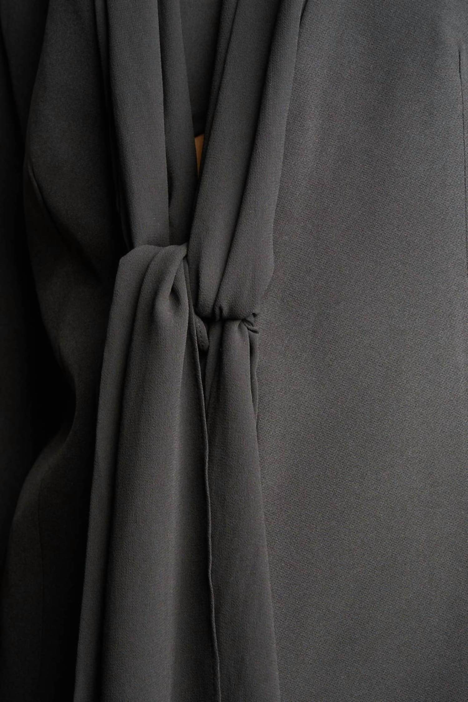 Sans Souci - Scarf Tie Front Blazer