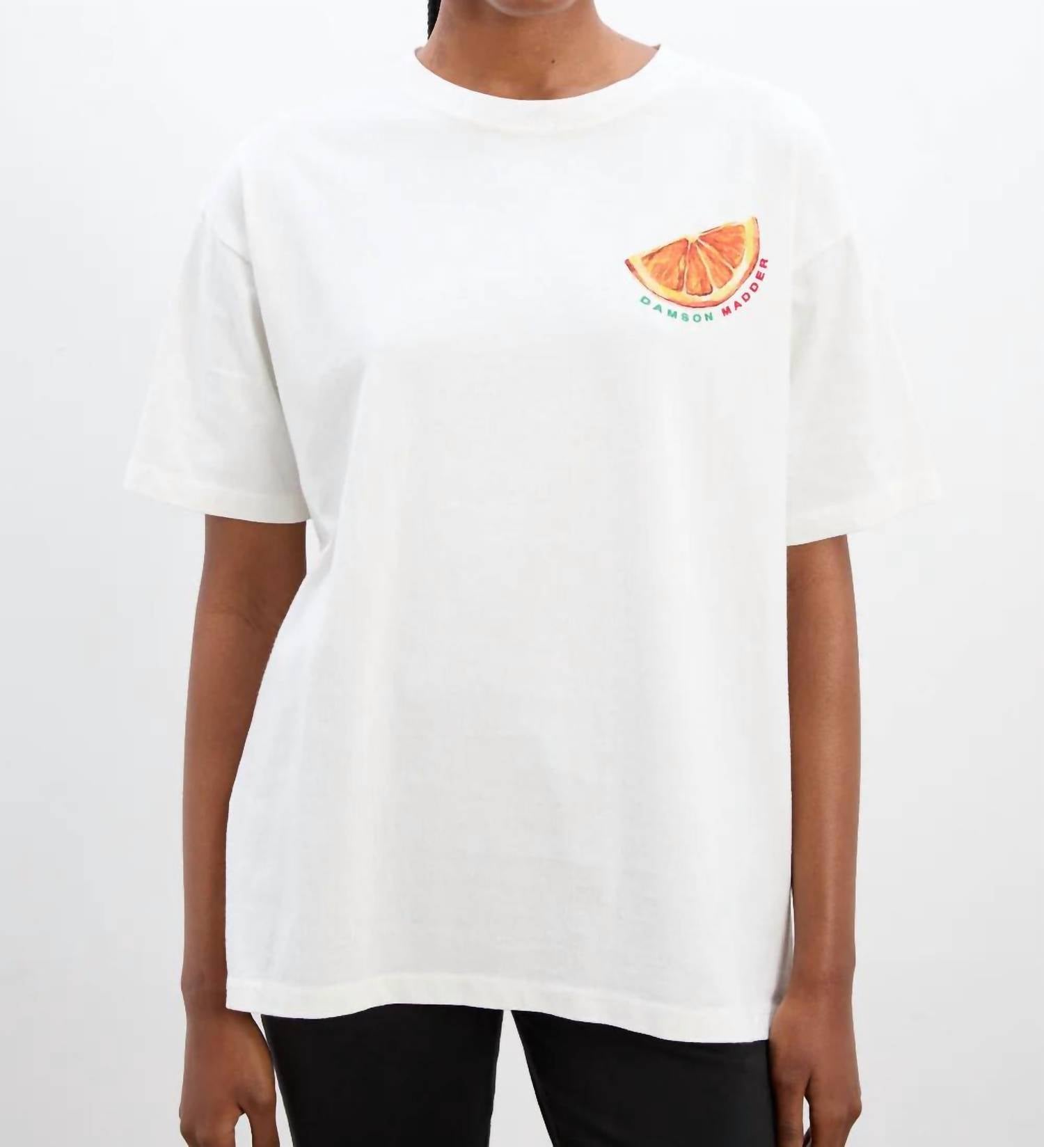 Damson Madder - Spritz Boyfriend Tee