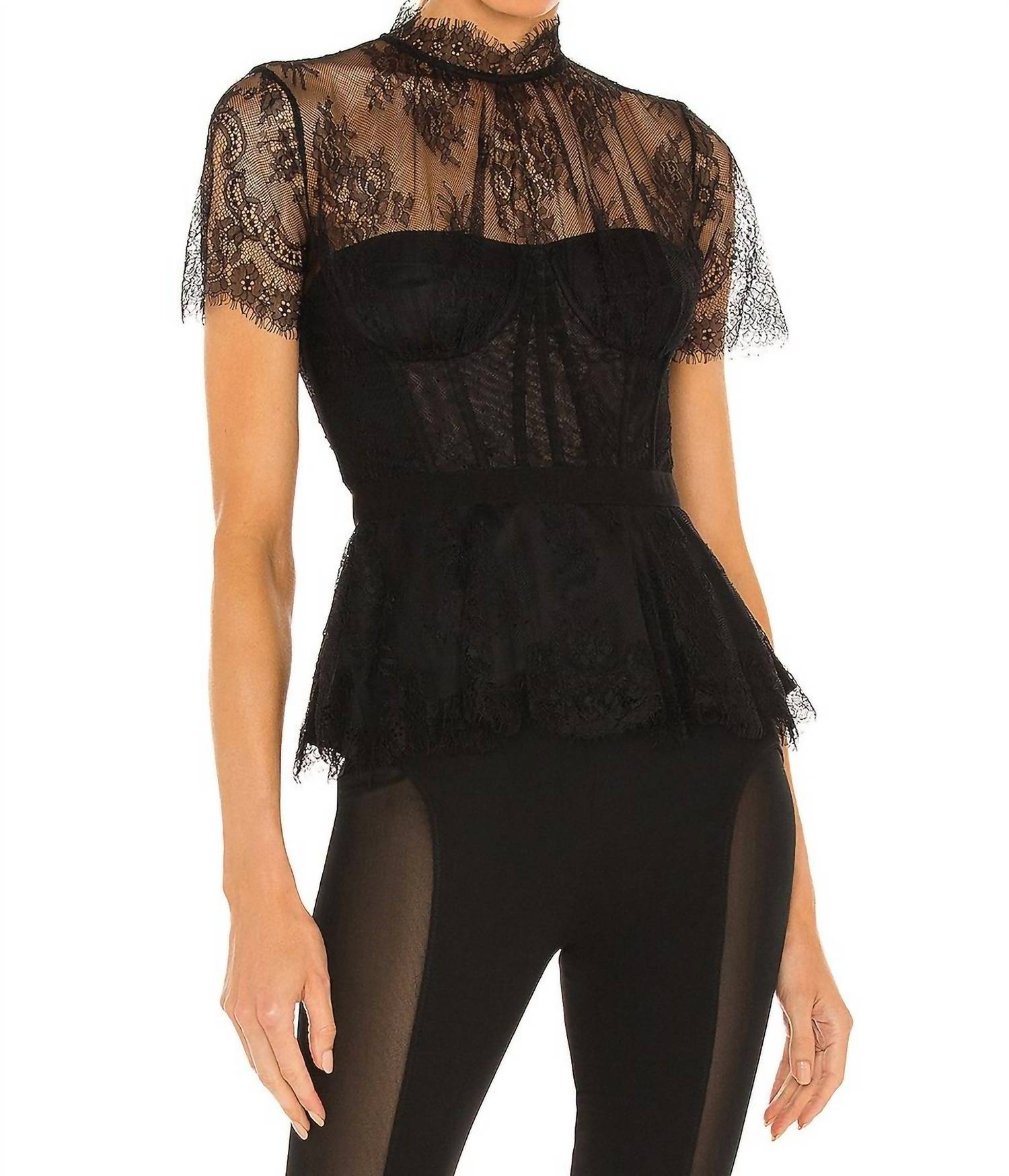 Simkhai - Kehlani Lace Bustier Top