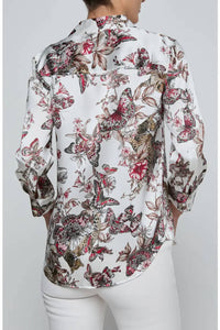 L'Agence - Dani 3/4 Sleeve Blouse