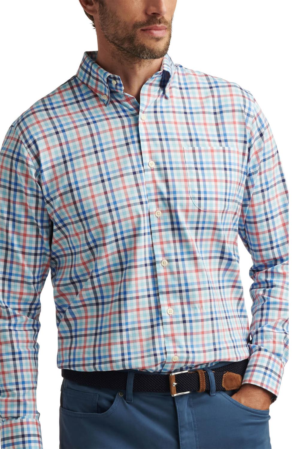 Peter Millar - Chambly Crown Lite Cotton-stretch Sport Shirt