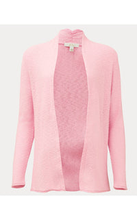 Lilly Pulitzer Faretta Long Length Cardigan in pink muse - women's cardigan - view 5