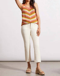 Tribal - Women's Sophia Curvy Micro Flare Crop Pants