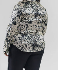 Catherine Gee - Daria French Cuff Silk Blouse - Plus