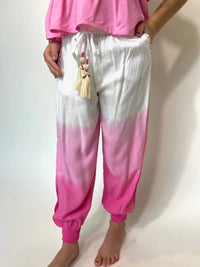 Romi The Brand Kid's Bimini Bambucha Pant in pink - kids' joggers