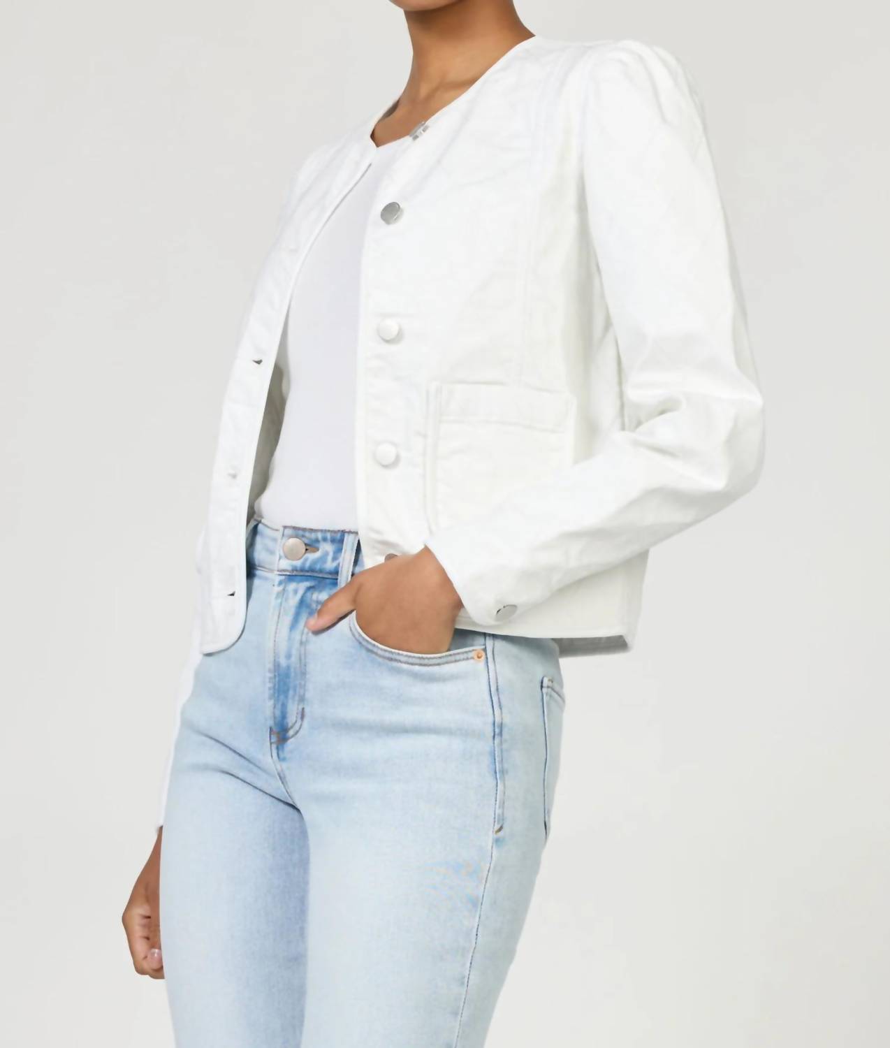 Dear John Denim - Kat Quilted Denim Jacket