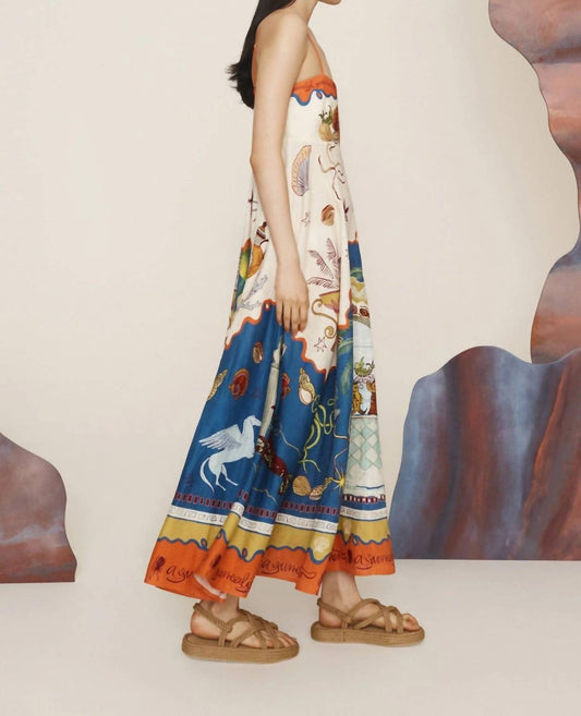 Alemais - Surrealist Summer Sundress