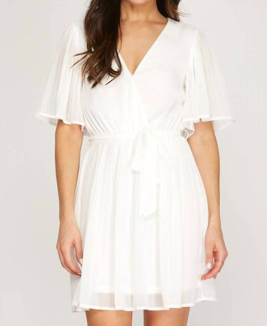 She + Sky - PIECE OF CAKE RUFFLE DRESS