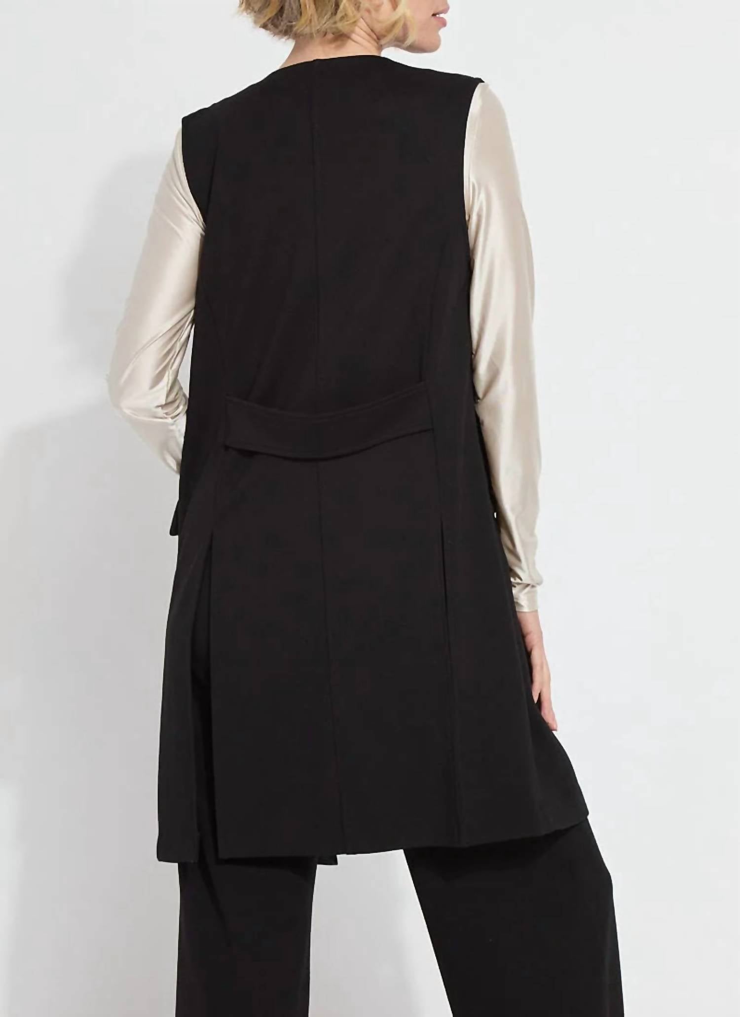 Lysse - Women's Denver Ponte Sleeveless Coat