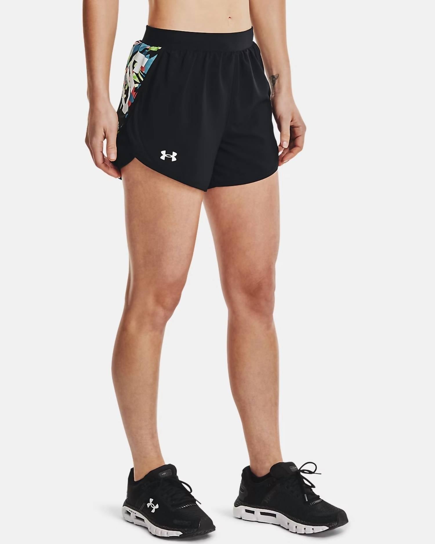 Under Armour - Women's Fly By 2.0 Floral-print Shorts