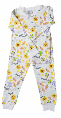 The Proper Peony - Kids' Candy Corn Two Piece Set