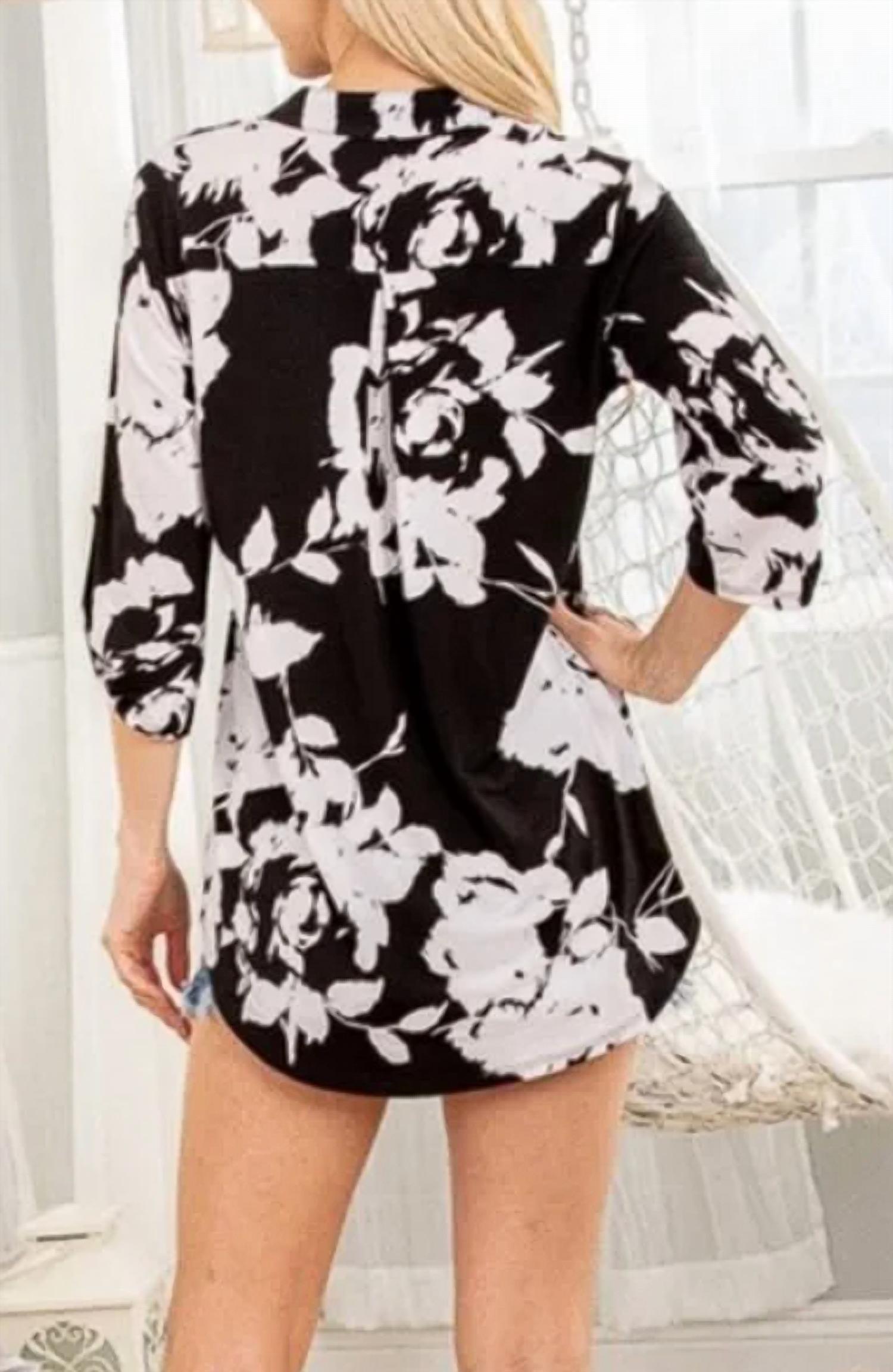 Heimish Usa - Mandarin Collar Top