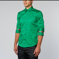 Eight X - Colorful Trim Shirt