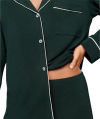 Eberjey - Gisele Long Pajama Set With Ribbon