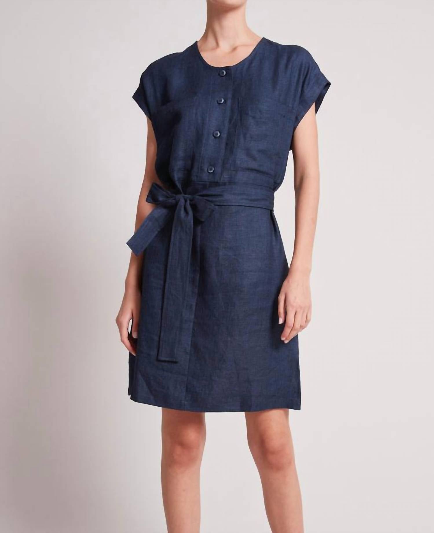 Adroit Atelier - Tanner Cap Sleeve Popover Dress