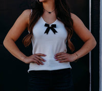 Frank Lyman - Bow Tank Top