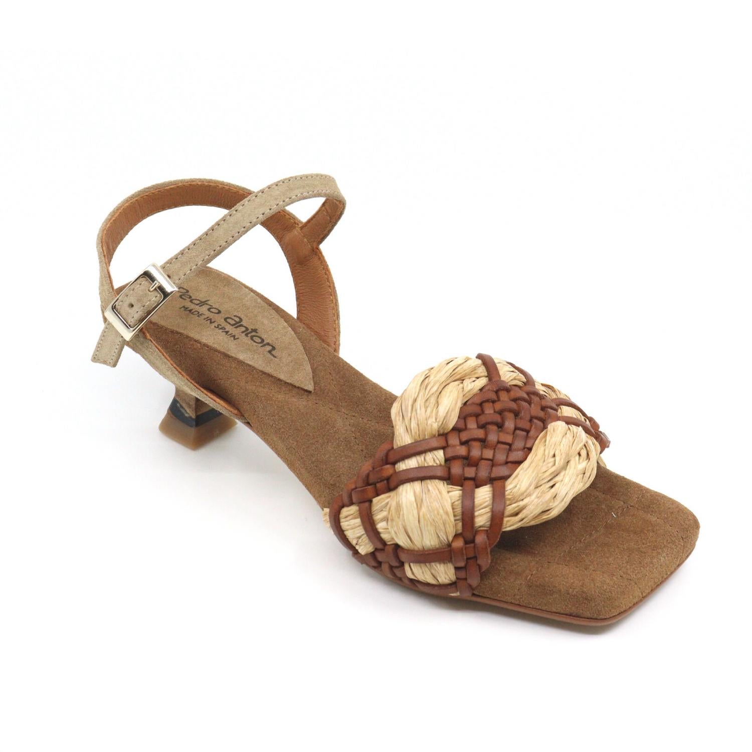 Pedro Anton - Women's Trenza Cuero Heels