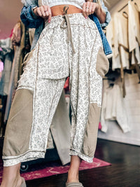 Pol - Folklore Wide Leg Lounge Pants