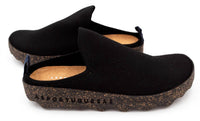 ASPORTUGUESAS Women's City Clogs in black - women's shoe - detail view