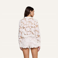 L'Agence - Seychelle Cropped Button Down Top
