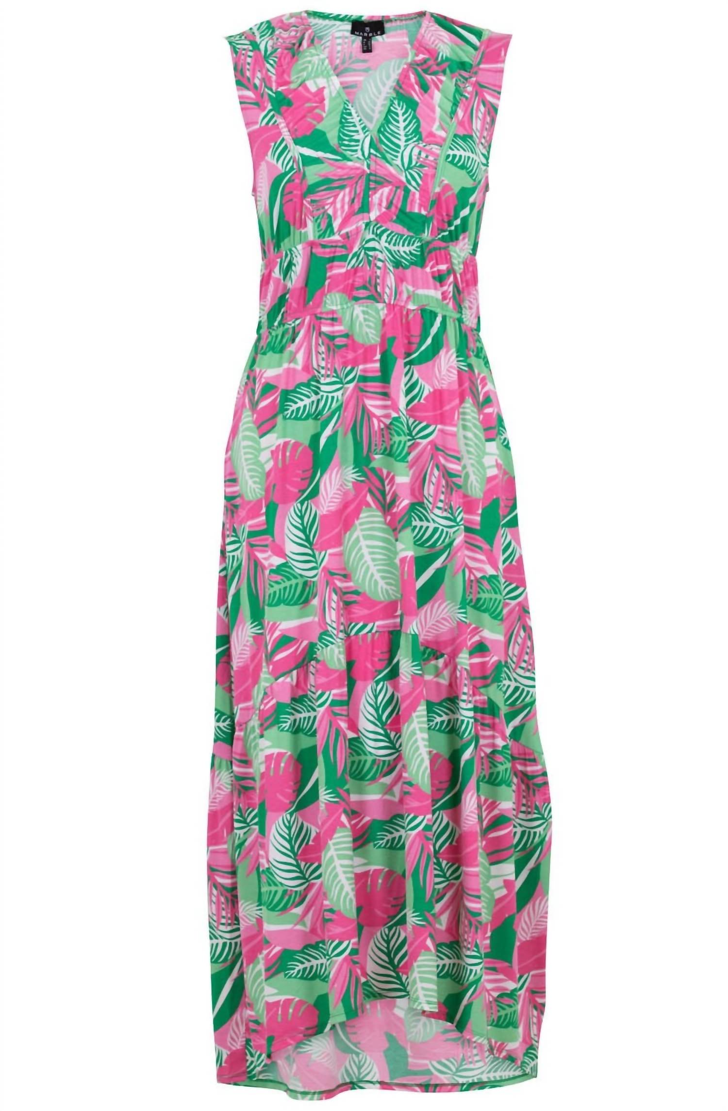 Marble - Women's Sleeveless Dress