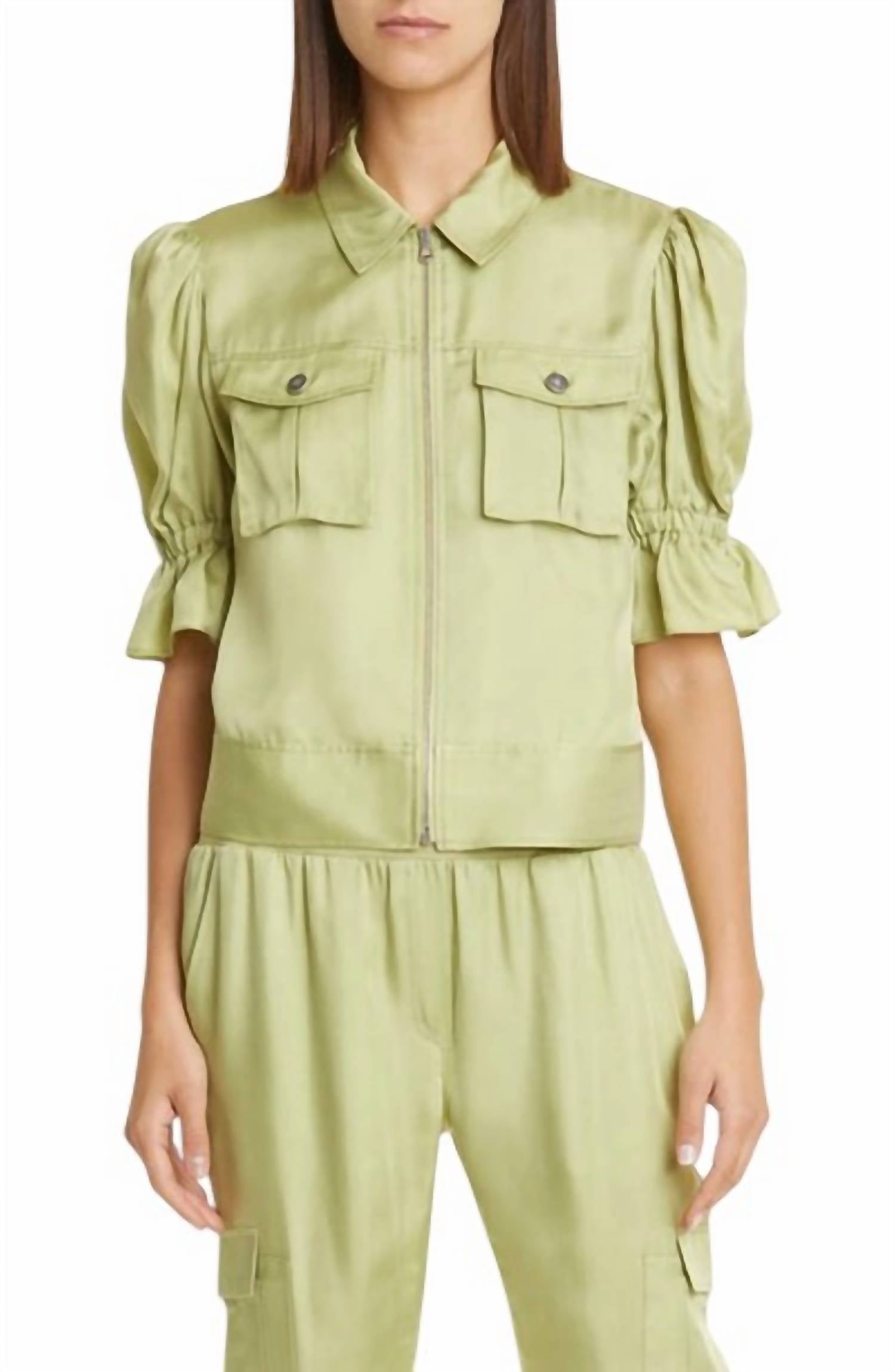 Cinq A Sept - Holly Ruffle Sleeve Jacket