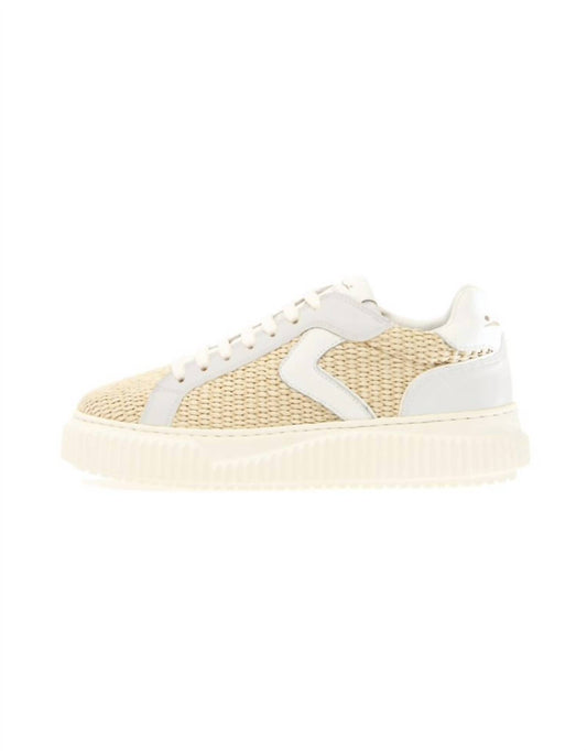 Voile Blanche - Women's Lipari Rafia Nappa Sneaker